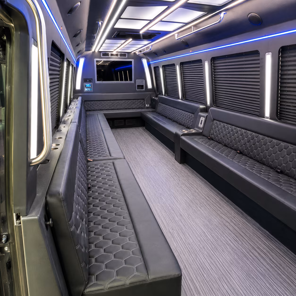 meriden party bus inside